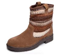 Minnetonka Damen Joli - Stiefeletten mit Stollensohle und gepolstertem Fußbett, Muskatnuss Multi, 42 EU