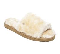 Minnetonka Damen Lolo Slipper, Cream, 41.5 EU