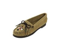 Minnetonka Damen Thunderbird Mokassin, braun, 40.5 EU