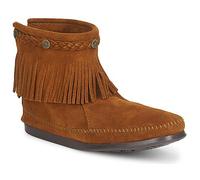 Minnetonka Damenstiefel HI TOP BACK ZIP BOOT in Braun 36