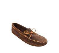 Minnetonka Double Bottom Softsole, Herren Mokassin, Braun (Brown), 46 EU