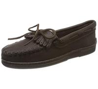 Minnetonka Mokassin MOOSEHIDEKILTY Damen Braun (Chocolate) Größe 42 EU