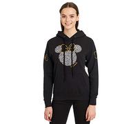 Minnie Maus Micky Maus Love Frauen Kapuzenpullover schwarz