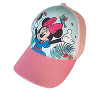 Minnie Mouse Basecap in pink mit Glitzerschirm - Gr. 54