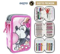 Cerda Group Giotto Premium Sequins Minnie Triple Filled Pencil Case Rosa Mann (Herstellerartikelnummer: 2100003062)