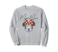 Minnie Mouse Head Sweatshirt