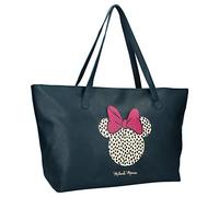 Minnie Mouse Making Memories | Shopper | Mit einem Bild Ihres Lieblingshelden! | Für die junge Hilfe beim Einkaufen | Navy Grün -Einheitsgröße