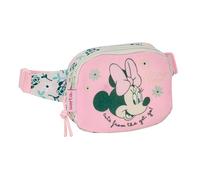 Minnie Mouse Minty Gürteltasche für Kinder, ideal für Jugendliche und Kinder verschiedener Altersgruppen, bequem und vielseitig, Qualität und Widerstandsfähigkeit, 14 x 4 x 11 cm