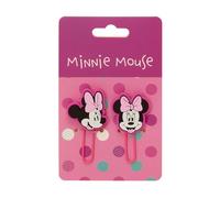 Minnie Mouse Miny, Blisterpackung mit Clips, ideal für Kinder im Schulalter, bequem und vielseitig, Qualität und Widerstandsfähigkeit
