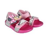 Minnie Mouse S0712221 Flache Sandale, Rosa, 28 EU