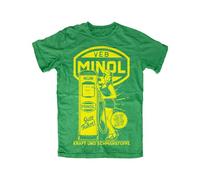Minol Tanke T-Shirt Gelb, Farbe: Grün, Bekleidungsgröße: S