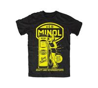 Minol Tanke T-Shirt Gelb, Farbe: Schwarz, Bekleidungsgröße: XL