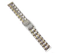 Minott Ersatzband Uhrenarmband Edelstahl Band Bicolor 20mm 22439