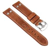 Minott Ersatzband Uhrenarmband Leder Band Hellbraun 24902S