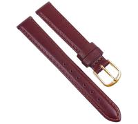 Minott Ersatzband Uhrenarmband Leder Büffel-Kalb rotbraun 14mm