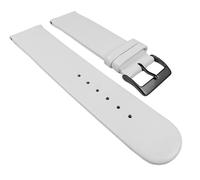 Minott Ersatzband Uhrenarmband Leder Kalb-Waterproof schwarz 22mm