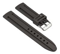 Minott Ersatzband Uhrenarmband Silikon Band Grau 25539S