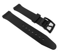 Minott Ersatzband Uhrenarmband Sportband PVC Band schwarz 22015