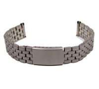 Minott Ersatzband Uhrenarmband Titan Band Grau 16mm 19547T
