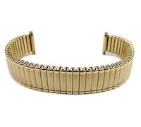 Minott Flex Band Ersatzband PVD Gold Zugband mit Teleskop-Anstoß