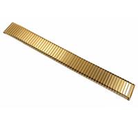 Minott Flex Band Ersatzband Uhrenarmband Edelstahl Zugband PVD Gelbgold 22855