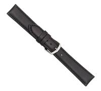 Minott Kalb Wasserfest Uhrenarmband Kalbsleder schwarz 20572S