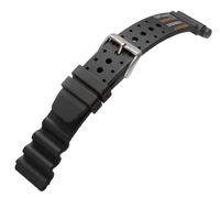 Minott Taucherband Ersatzband Uhrenarmband Diver Wasserfest 22mm schwarz