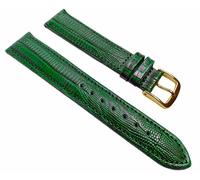 Minott Teju-Print Ersatzband Uhrenarmband Kalbsleder Band Grün 23717G