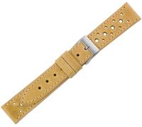 Minott > Uhrenarmband braun Kalbsleder > Racing Band Vintage Verlauf