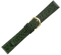 Minott Uhrenarmband Kalbsleder genarbt grün Elefantenprägung > Verlauf