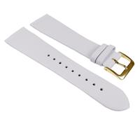 Minott Uhrenarmband Kalbsleder weiß passend zu Skagen/Boccia 23102G