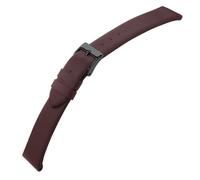 Minott Uhrenarmband Leder glatt bordeaux Verlauf Dornschließe