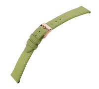 Minott Uhrenarmband Leder glatt grün Verlauf Dornschließe