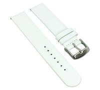 Minott Uhrenarmband Nappa Leder weiß ohne Naht 29657