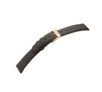 Minott Uhrenarmband XL Leder glatt braun Verlauf Dornschließe