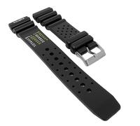 Minott Uhrenarmband XL Taucherband schwarz 22mm 27193