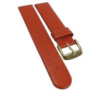 Minott Vegan Uhrenarmband braun flach gleichlaufend Apfelfaser