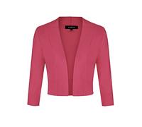 MINTLIMIT Bolero Damen Open Knit Cardigan Strickjacke Langarmshirt Kurz Zum Kleid Shrug Cardigan Top,Korallen rosa,M