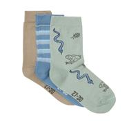 Minymo 3-er Pack Socken - 35/38 / timber wolf