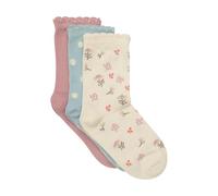 MINYMO 3-Pack Socken Withered Rose 35/38