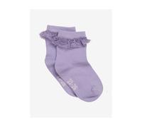 Minymo Ankle Sock w. Lace lavender (630) 19\22