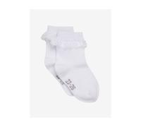 Minymo Ankle Sock w. Lace white (100) 31\34