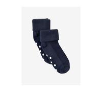 Minymo Baby rib Sock w. ABS (2-pack) dark navy (778) 19\22