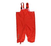 Minymo Baby Unisex Regen-Latzhose, Alter 18-24 Monate, Größe: 92, Farbe: Rot, 3624