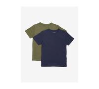 Minymo Basic 32 -t-shirt SS (2-pack) dark olive (954) 98