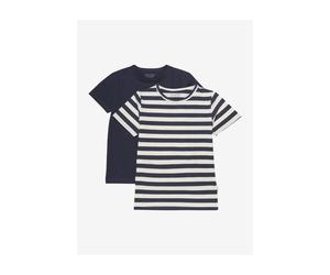 Minymo Basic 32 -t-shirt SS (2-pack) marshmallow (111) 152