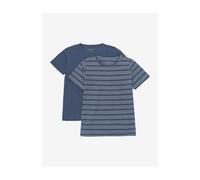 MINYMO Boys Basic T-Shirt, New Navy, 140