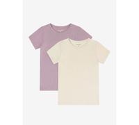 Minymo Basic 33 -t-shirt SS (2-pack) elderberry (6700) 128