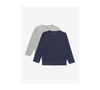 Minymo Basic 34 -t-shirt LS (2-pack) dark navy (778) 140