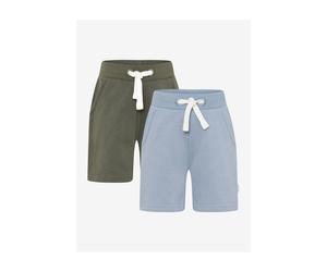 Minymo Basic 53 -sweat Short (2-pack) ashley blue (742) 146
